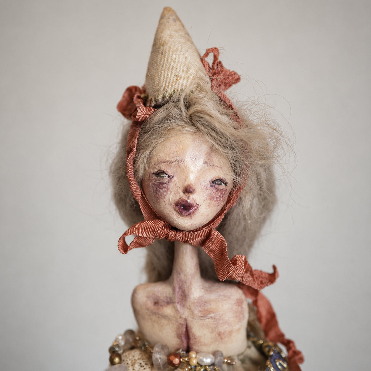 Doll Hand Bell Sculpture