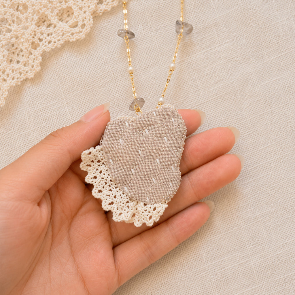 A002 — Handmade Doll Pendant Necklace | Choose Your Lambwick Resident | Lambwick Manor Collection