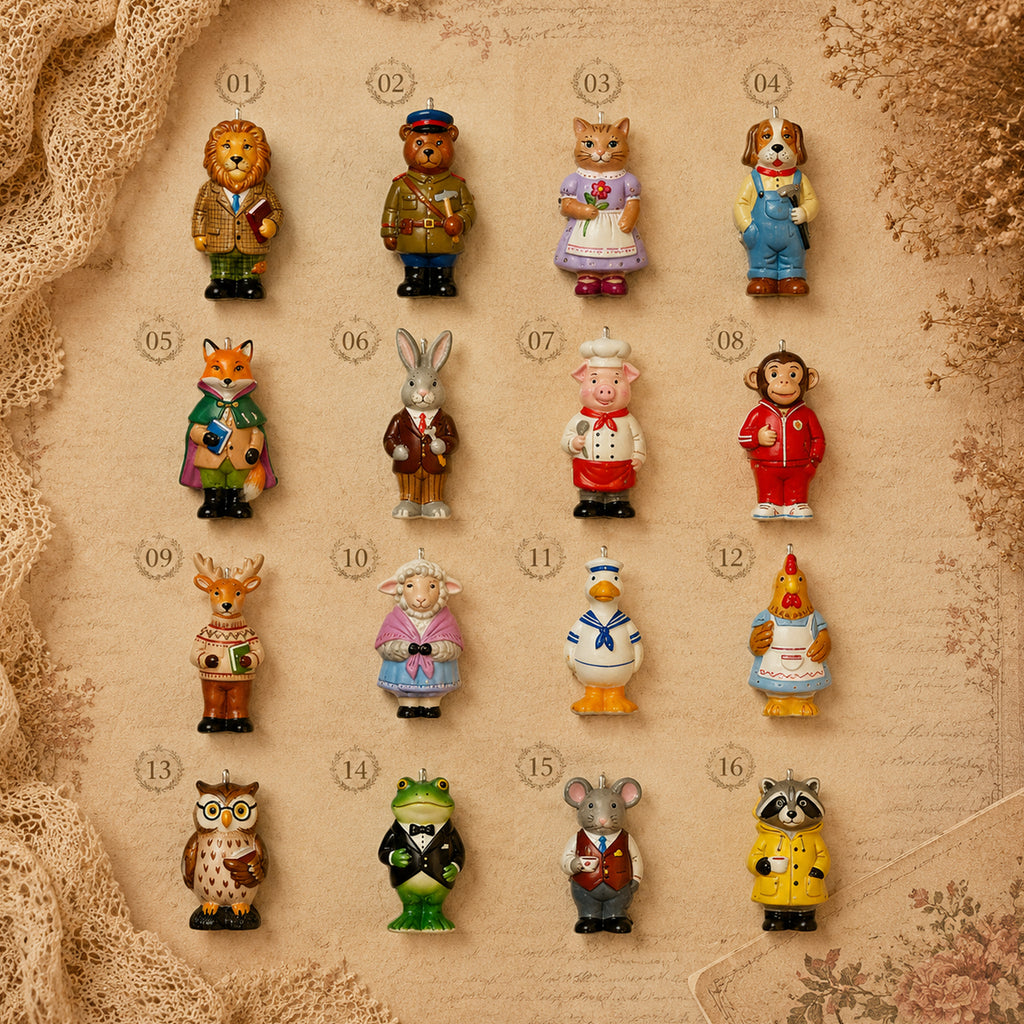 Animal Forest Necklace, Choose Your Animal Charm & Chain Style, Whimsical Copper Pendant, Mix and Match Storybook Jewelry Gift Set