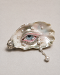 Blue Pupil Silver-Makeup — Pearl Oyster Eye
