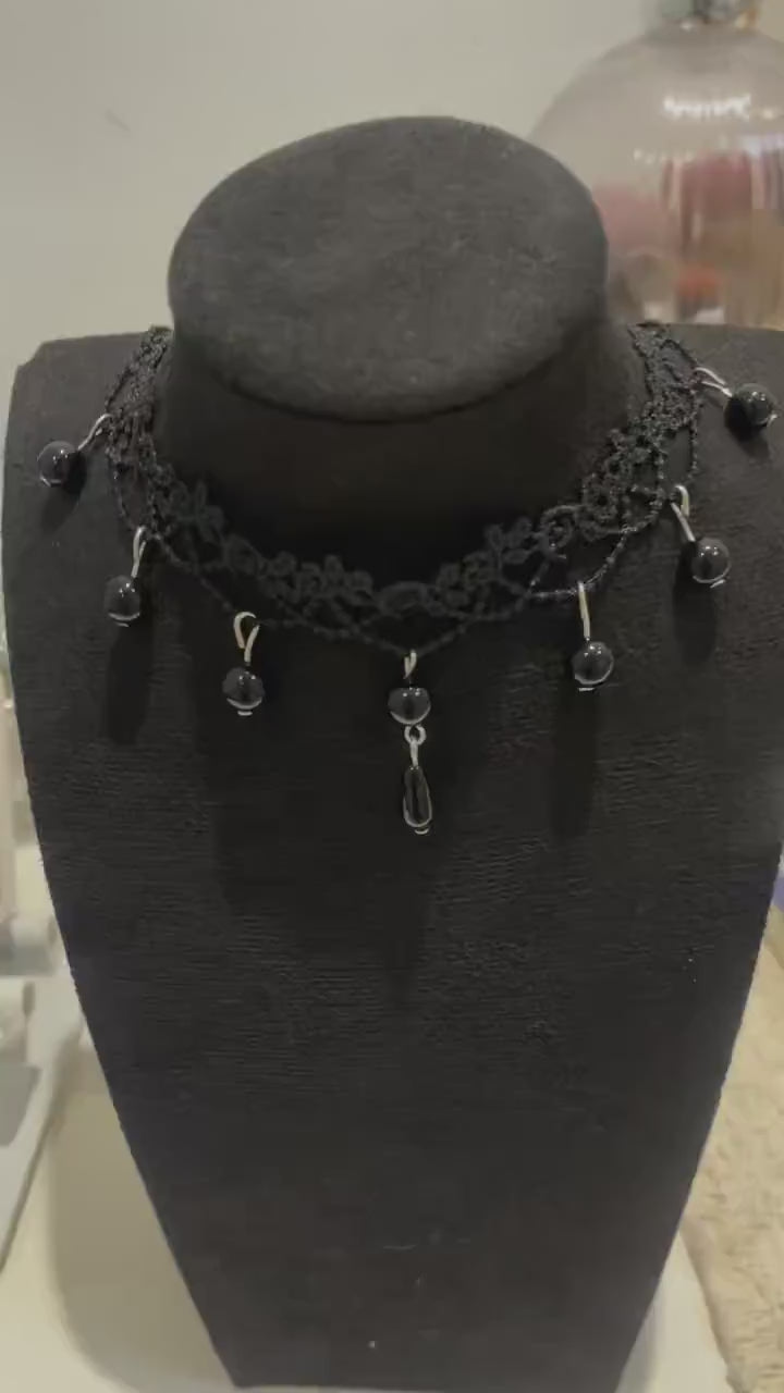 M002 gothic choker collection video