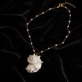 Natural Iridescent Conch Shell Necklace — primary view