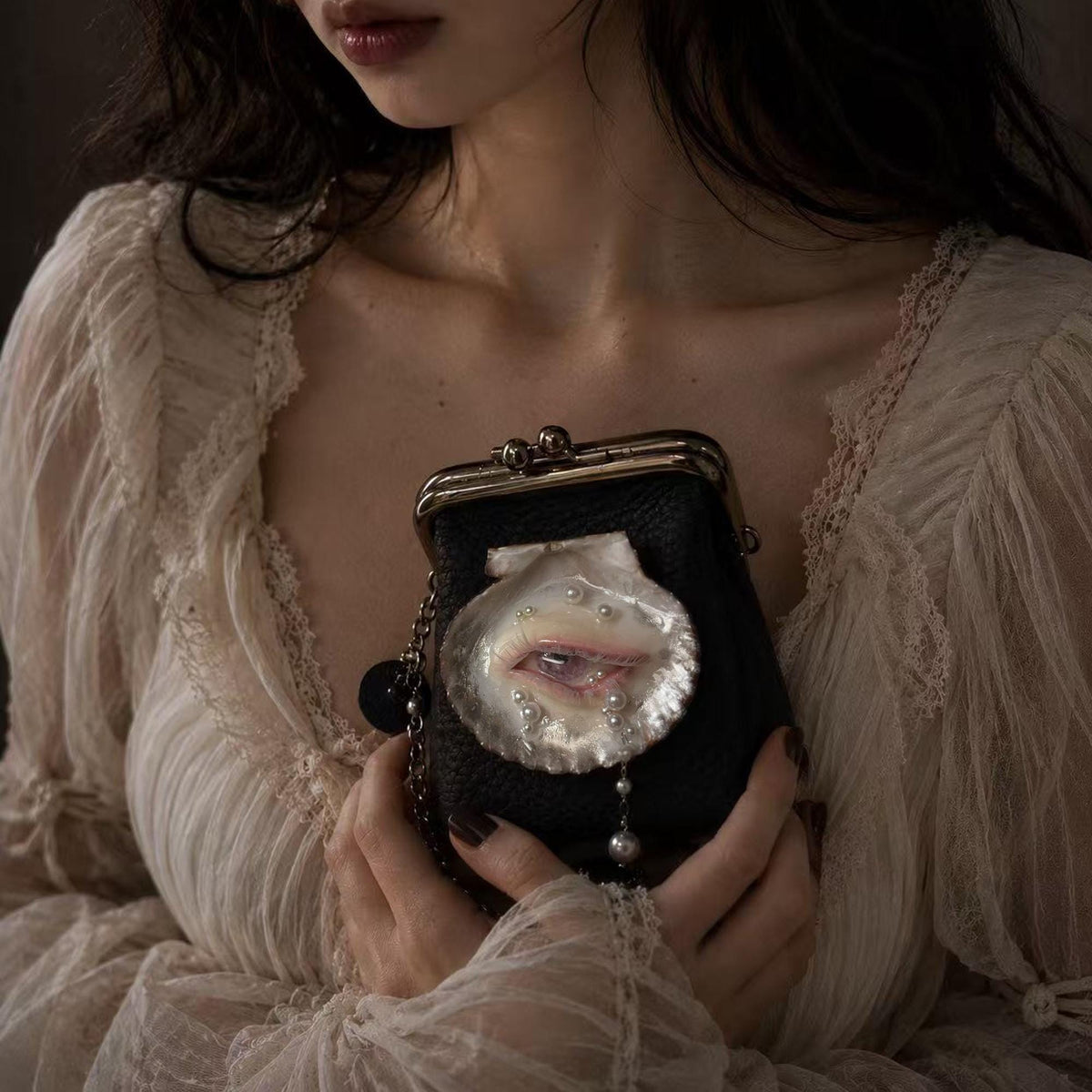 Oyster Eye Mini Crossbody — primary artwork view