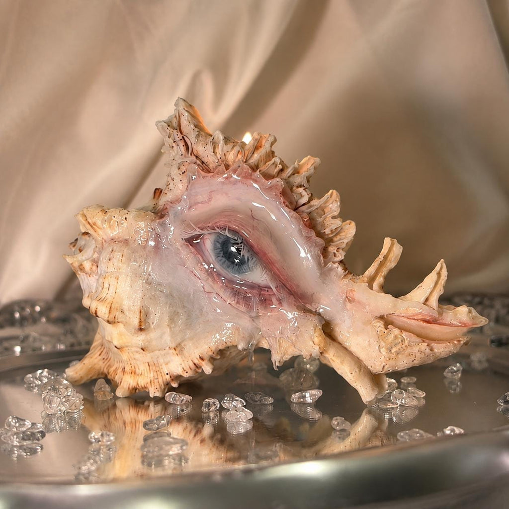 Weeping Eye Shell Candle Holder — primary view