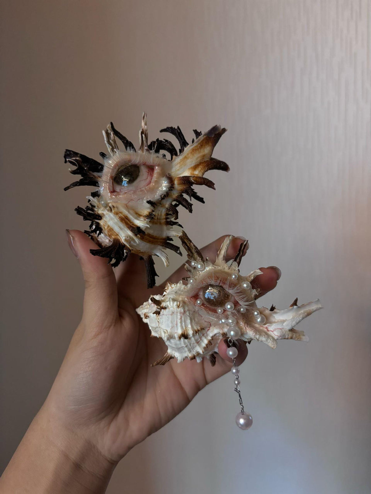 Weeping Eye Shell Candle Holder — view 5