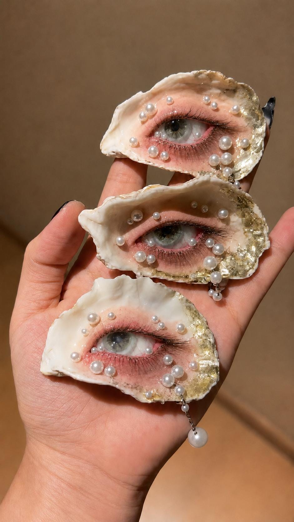 Gilded Oyster Eye — artwork and styling view 5