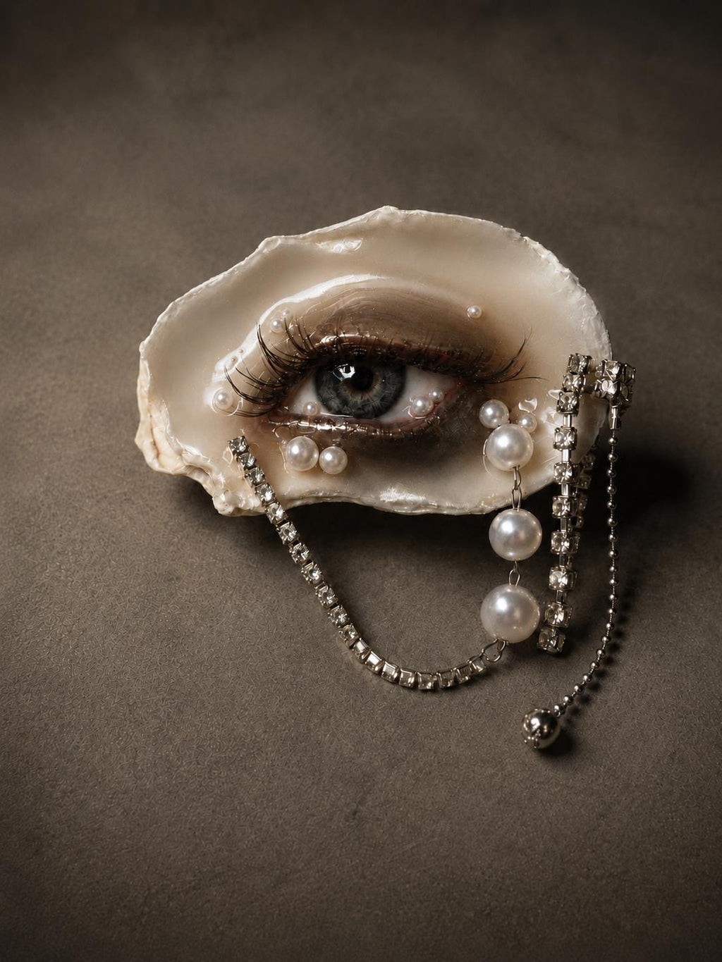 Brown Smoky Oyster Eye — primary artwork view