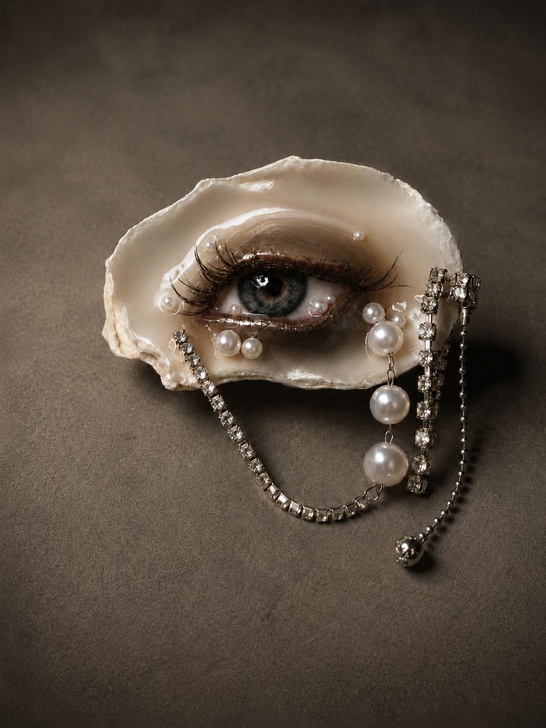 Brown Smoky Oyster Eye — primary artwork view