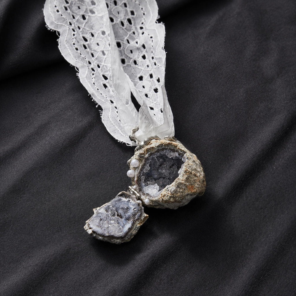 Geode Shell Trinket Box — Ready to Ship — view 6