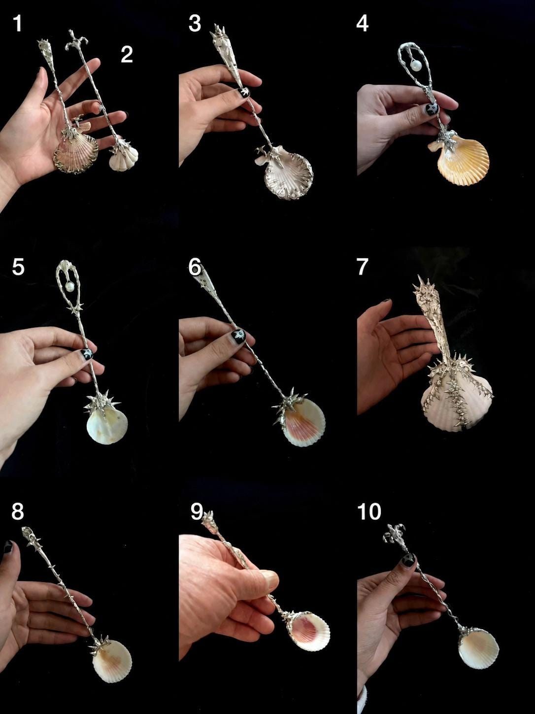 Decorative Shell Spoon — view 5