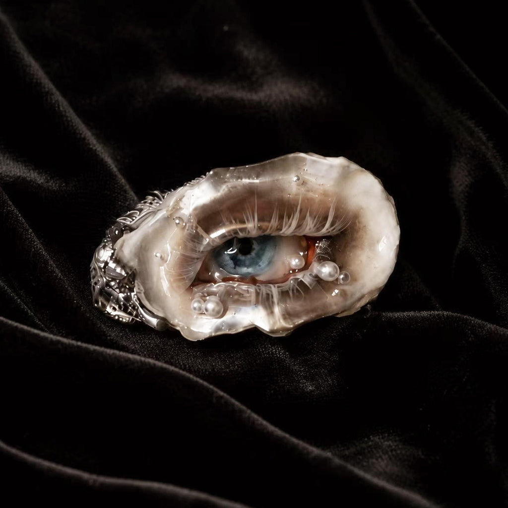 Lilith Veil — Smoky Blue — artwork and styling view 2