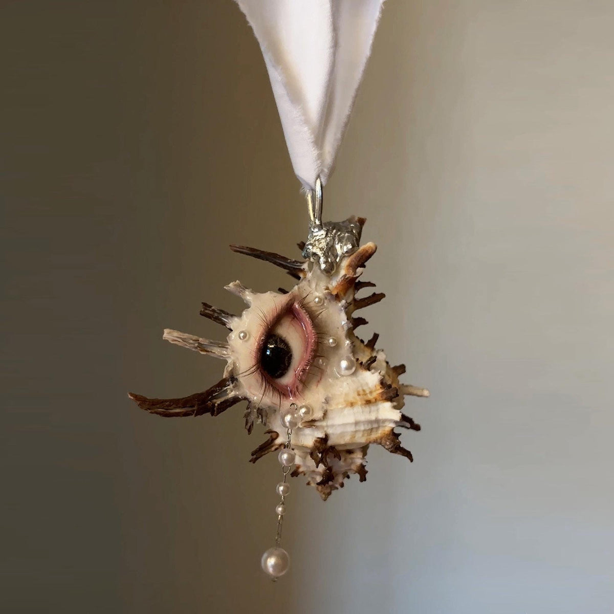 Abyss Guardians — Shell Eye Necklace or Sculpture — primary view