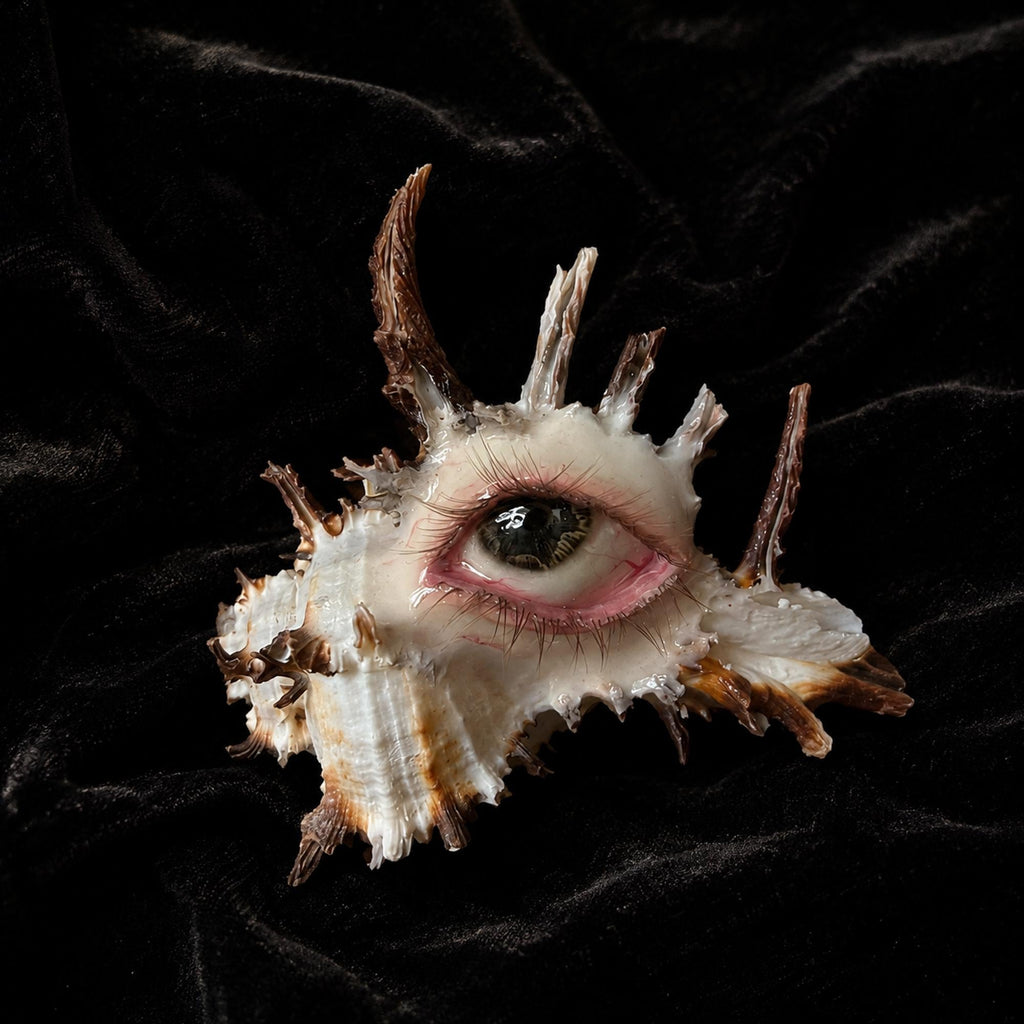 Abyss Guardians — Shell Eye Necklace or Sculpture — view 2
