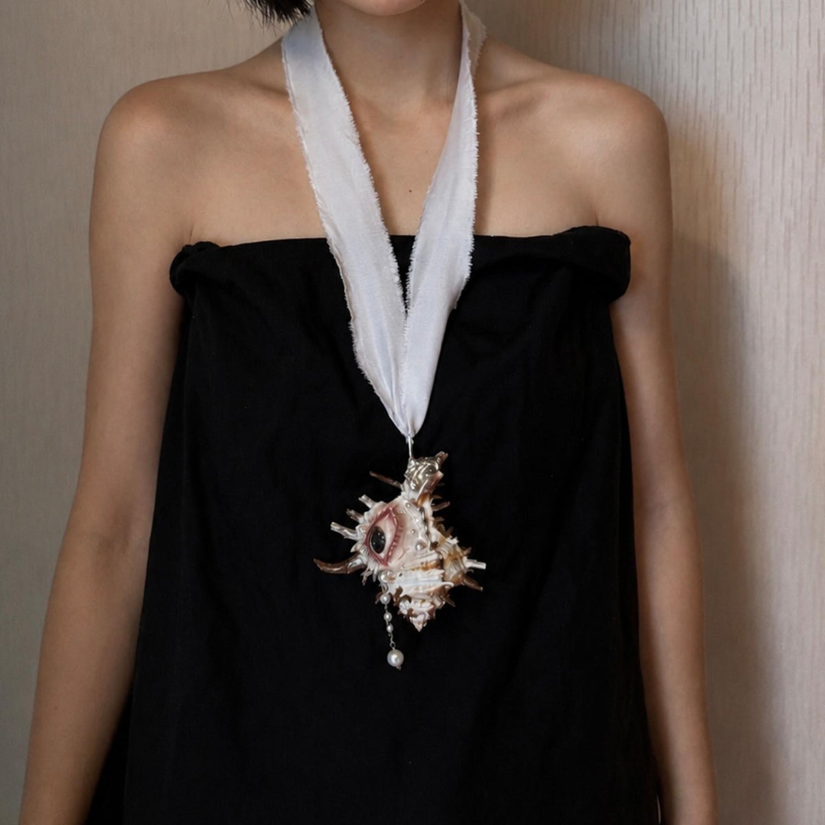Abyss Guardians — Shell Eye Necklace or Sculpture — view 4